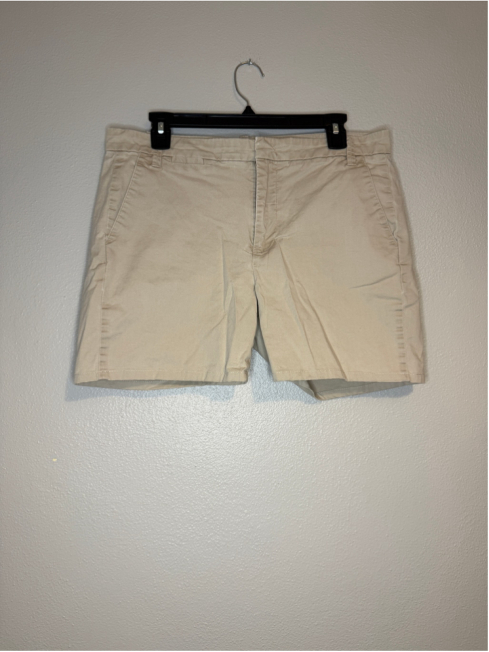 Vince Tan Stretch Cotton Chino Shorts Size 12